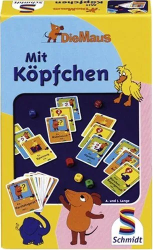 Schmidt Spiele 51071 - Die Sendung mit der Maus: Mit Köpfchen