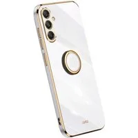 SmartUP Smartphone-Hülle Hülle für Samsung Galaxy S23 FE 5G Schutzhülle Handyhülle Slim Case, Ringhalter, Standfunktion