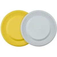 Piupet Outdoor-Spielzeug 2er Set Frisbee Hund I 22cm Durchmesser I Hundespielzeug, Schwimmfähig