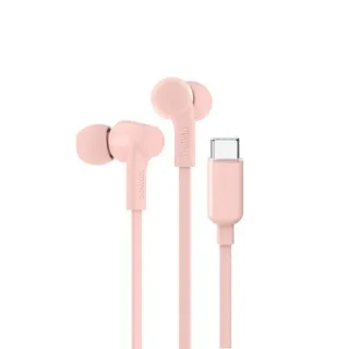 Belkin Rockstar In Ear Kopfhörer Kabel, USB-C, rosa G3H0002hqPKV2