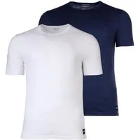 Emporio Armani T-Shirt Herren T-Shirt 2er Pack Baumwolle (Packung, 2er Pack)