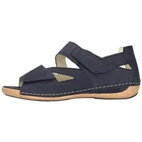 Waldläufer Heliett Sandale (1-tlg) Sandalen - Herausnehmbares Fußbett, Aus hochwertigem Nubukleder