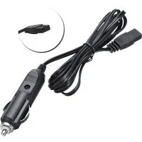 Bolwins F39C 12V/24V Auto Kühlschrank Stromkabel 5m Zigarettenanzünder 2-Pin Netzkabel, Zigarettenanzünder-Stecker, 2-Pin-DC-Stecker (500 cm), 12V/24V kompatibel, 5 m Kabellänge, bis 10A