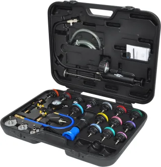 KS Tools MASTER Kühlsystem-Diagnose-Service-Satz, 25-tlg - 150.1930