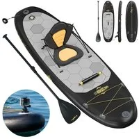 HOMALL Inflatable SUP-Board Stand-Up Paddle Board 330*78*15cm Tragkraft bis 130Kg, (2in1 Aufblasbares,Action-Cam-Halterung)