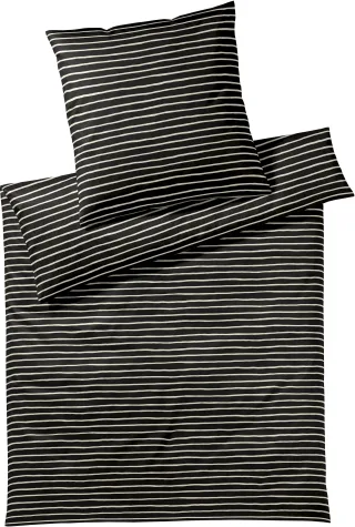 Elegante Bettwäsche "Lines" 2 Stk. angenehmes Hautgefühl