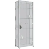 fif möbel Vitrine OPTIMA Standvitrine, Vitrinenschrank, Glasvitrine, Sammlervitrine