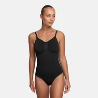 cfab (creamy fabrics) Shaping-Body Bodysuit Sculpting Shapewear mit String-Schwarz-2XL (1-tlg)