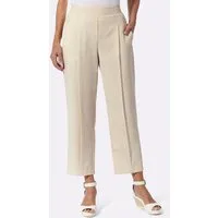 Sieh an! Jerseyhose Bundfaltenhose komfortabel