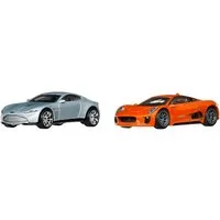 Hot Wheels Spielzeug-Auto Premium Car Culture, James Bond 2-Pack, (Set, 2-tlg), im Maßstab 1:64