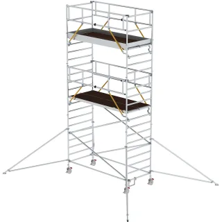 Munk Rollgerüst SG 1,35 x 3,0 m mit Ausleger & Doppel-Plattform - 169539