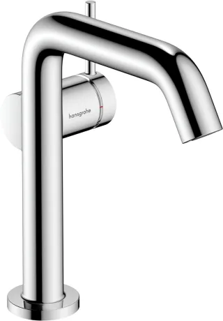 Hansgrohe Waschtischarmatur 150 Tecturis S Fine CoolStart mit Push-Open Ablaufgarnitur chrom, 733420 73342000