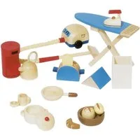 goki Puppenhausmöbel Accessoires Küche (packung, 19tlg., set), detailverliebt gestaltet