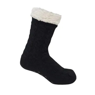 Miso - Hausschuhsocken für Herren/Damen Unisex, Acryl (Schwarz)