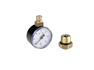 Tece floor IK-HKV Manometer mit Montageventil, 77390130 77390130