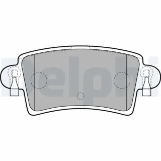 Delphi Bremsbel?ge hinten Nissan Interstar Opel Movano Renault Master