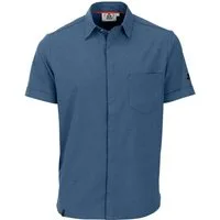Maul Kurzarmhemd Coesfeld II - 1/2 Hemd Karo el SKY BLUE
