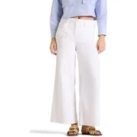 Cambio Loose-fit-Jeans Palazzo Cropped
