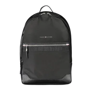 Tommy Hilfiger Rucksack Schwarzer Nylon-Rucksack