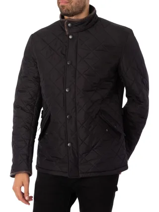 Barbour Powell Steppjacke, Blau