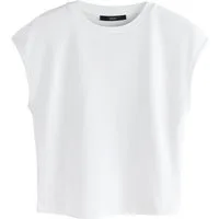 Next T-Shirt Körpernahes T-Shirt mit Rundhalsausschnitt (1-tlg)