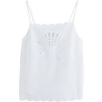Next Trägertop Trägertop mit Lochstickerei und Cutwork (1-tlg)