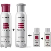 Goldwell Haarfarbe Elumen Haarfarbe 200ml + Lock 250ml + 2 Minis 30ml