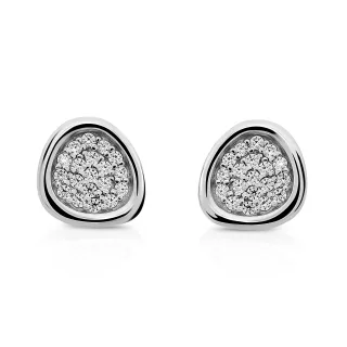 Orphelia 'Layla' Damen 925 Sterling Silber Ohrstecker - Silber ZO-7489