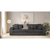 OTTO home Big-Sofa Soft&Cosy XXL, B: 303 cm - OTTO. Verlässliche Qualität., Mega-Sofa, Cord oder Chenille-Struktur, mit Federkern & 4 Zierkissen