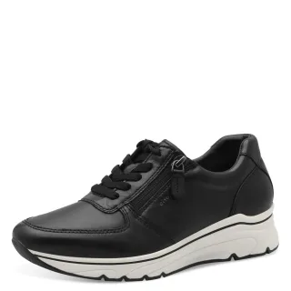 Tamaris - Da.-Schnürer black leather - Gr. - 39