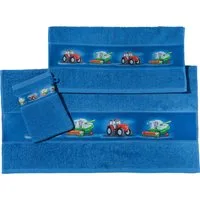 Erwin Müller Handtücher Kinder-Frottier-Set 3-teilig, Walk-Frottier Uni