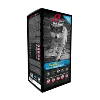 alpha spirit Dog Semi-Moist Wild Fish 9kg