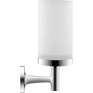 Duravit Starck T Glashalter 0099311000 chrom, Wandmontage, Glas matt