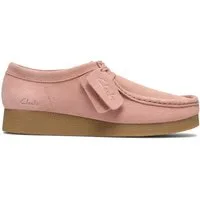 Clarks Clarks WallabeeEVOSh 26186342 4, Schnürschuhe, Rose, Damen Schnürschuh