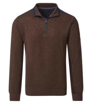 CASAMODA - Sweatshirt braun - Gr. - M