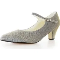 White Lady 738 Glitter Pumps mit breitem Absatz Spangenpumps