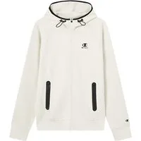Champion Kapuzensweatjacke Langarm-Ausführung, aus Polyester, Baumwolle und Elasthan