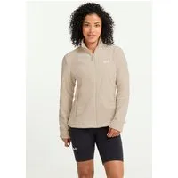 Jack Wolfskin Fleecejacke TAUNUS 200 FZ W als sportlicher Midlayer, für Wandern und Freizeit
