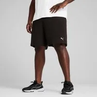 PUMA Trainingsshorts M TAD ESSENTIALS 8 KNIT SHORT aus Baumwollmischung, mit DryCELL Technologie, atmungsaktiv