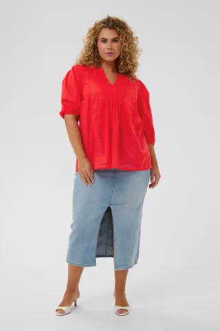 Kurzarm-Bluse KCkarlia Kurzarm-Bluse Regular fit