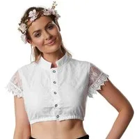dressforfun Trachtenbluse Dirndlbluse Vroni