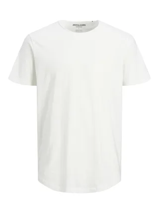 JACK&JONES - JJEBASHER TEE O-NECK SS NOOS cloud dancer - Gr. - XS