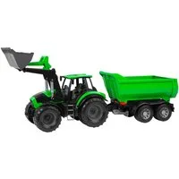 Lena® Spielzeug-Traktor WORXX Traktor Deutz-Fahr Agrotron 7250 TTV mit Anhänger, Made in Europe