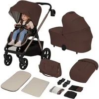 lionelo Kinder-Buggy CARMINE 2IN1, (Set), 2in1/GravelTech/Anti-Reflux/AiryDots/UPF50+