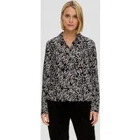 s.Oliver Langarmbluse Bluse Bluse aus Viskose