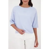 Monari T-Shirt 410185 Präge-Emblem als stilvoller Blickfang