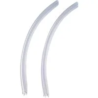Fermit Duschdichtung 2-er Set Universal Duschtür - Dichtung - Runddusche - Doppellippe geb.