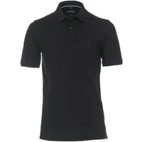 CASAMODA Poloshirt CasaModa Basic Poloshirt schwarz Übergröße