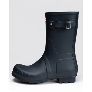 Hunter Original Short Wellington Boots Herren-Gummistiefel In Marineblau