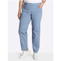 Sheego Jerseyhose Hose lang normal